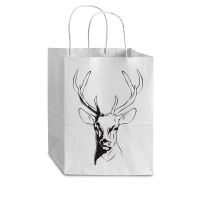 Deer Christmas 3 Cub Paper Bag - 8 X 4 1/2 X 10 1/4 | Artistshot