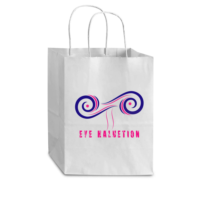 #eye Haluetion T Shirt Design (spreadshirt).png Cub Paper Bag - 8 X 4 1/2 X 10 1/4 | Artistshot