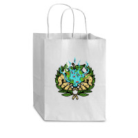 Save The Earth Cub Paper Bag - 8 X 4 1/2 X 10 1/4 | Artistshot