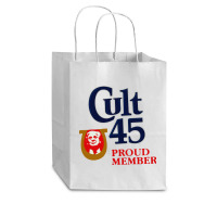 Cult 45 Proud Member Donald Trump Cub Paper Bag - 8 X 4 1/2 X 10 1/4 | Artistshot