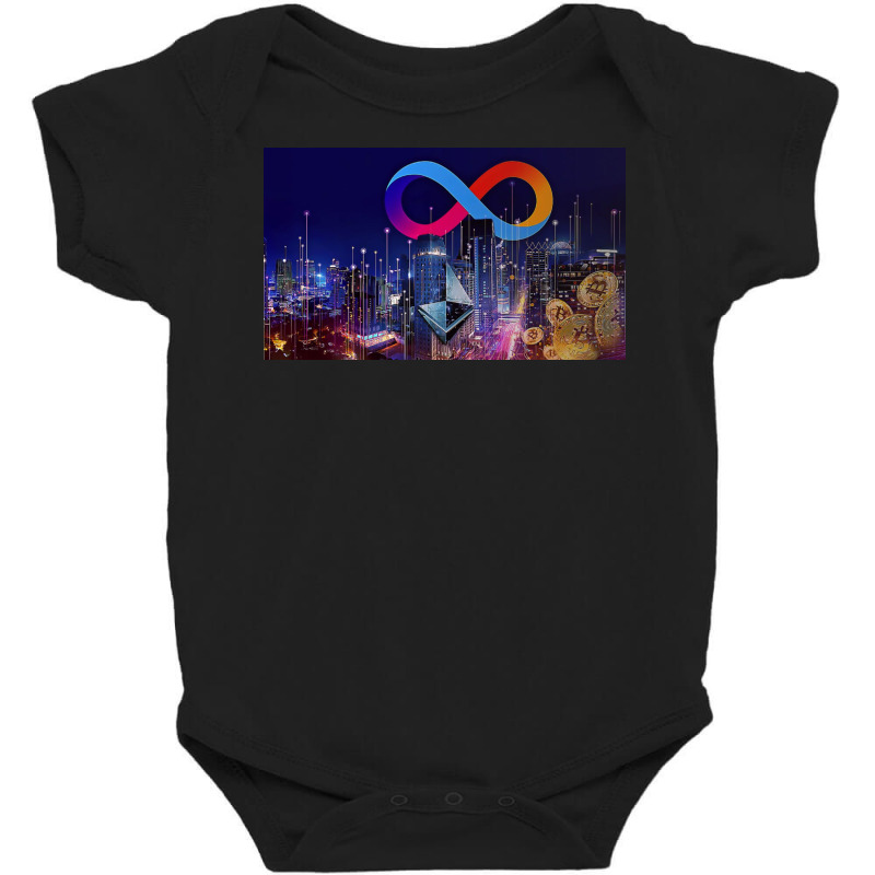 Chainlink Link, Defi, Chainlink Crypto,nying,' Ether, Trading Baby Bodysuit by Marjories | Artistshot