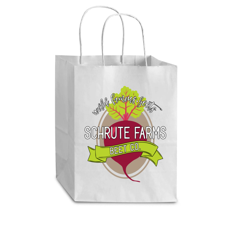 World Famous Beets Schrute Farms Beer Co Cub Paper Bag - 8 X 4 1/2 X 10 1/4 | Artistshot