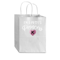 I'm A Pilot's Princess For Dark Cub Paper Bag - 8 X 4 1/2 X 10 1/4 | Artistshot