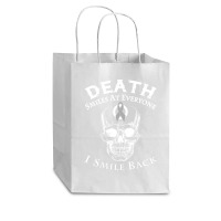 Diabetes Death Smiles At Everyone I Smile Back Cub Paper Bag - 8 X 4 1/2 X 10 1/4 | Artistshot