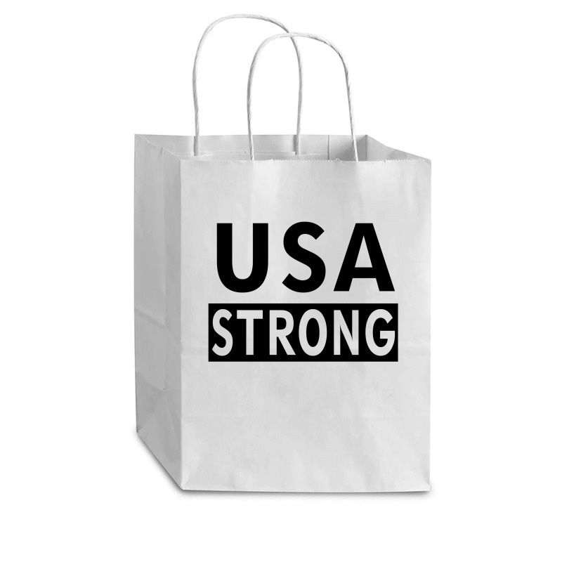 Usa Strong Cub Paper Bag - 8 X 4 1/2 X 10 1/4 | Artistshot