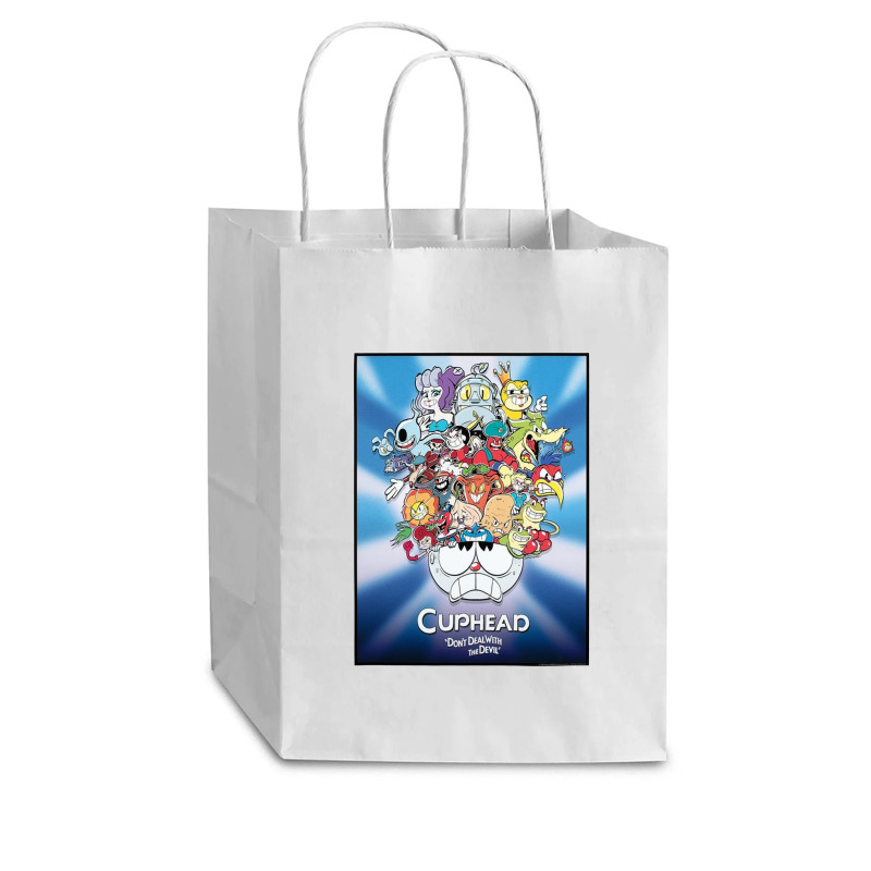 Boss Rush Print Cub Paper Bag - 8 X 4 1/2 X 10 1/4 | Artistshot