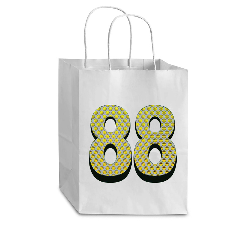 88 Smiley Face Cub Paper Bag - 8 X 4 1/2 X 10 1/4 | Artistshot