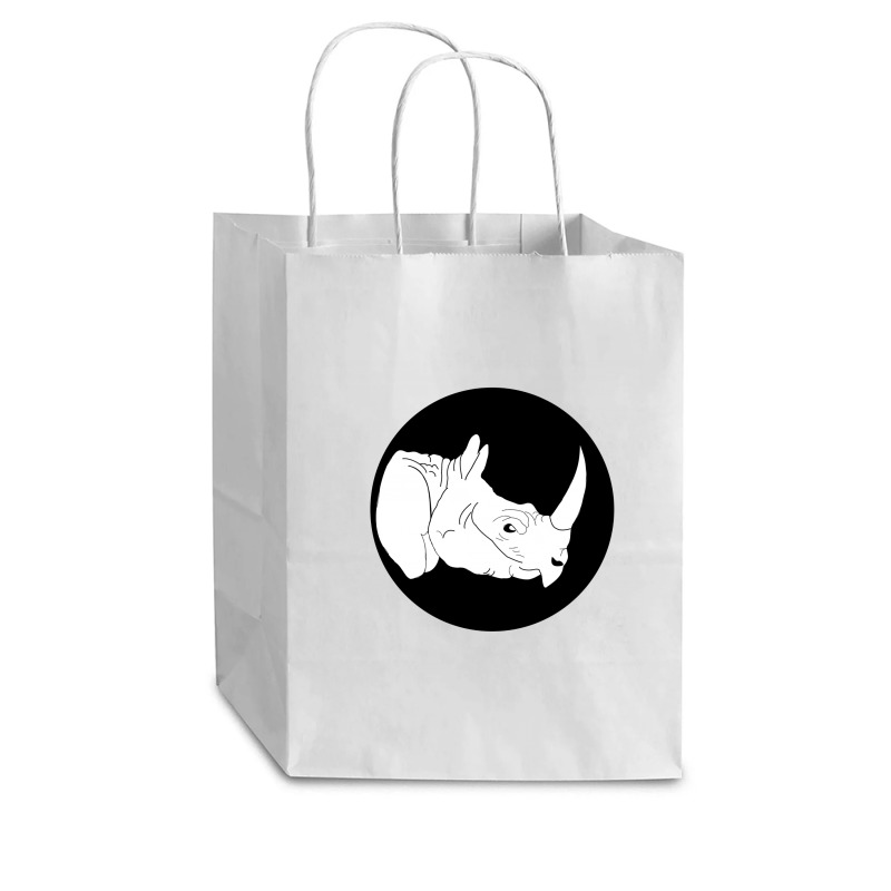 Rhino Cub Paper Bag - 8 X 4 1/2 X 10 1/4 | Artistshot