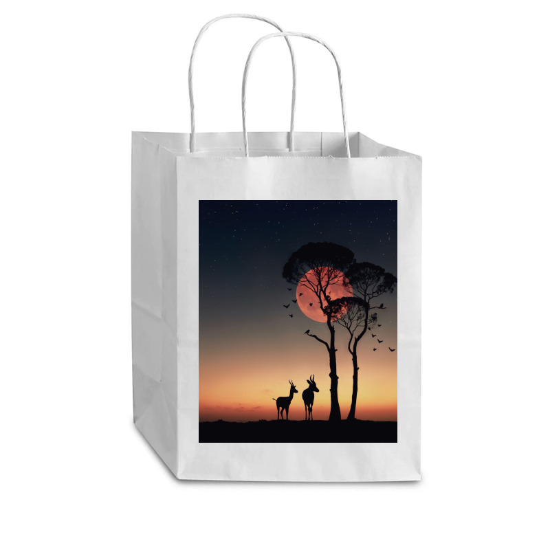 Gazalle Cub Paper Bag - 8 X 4 1/2 X 10 1/4 | Artistshot