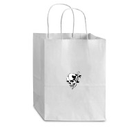 Aesthetic Skull Rose Cub Paper Bag - 8 X 4 1/2 X 10 1/4 | Artistshot