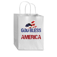 God Bless America Cub Paper Bag - 8 X 4 1/2 X 10 1/4 | Artistshot