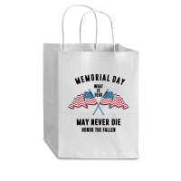 Memorial Day Cub Paper Bag - 8 X 4 1/2 X 10 1/4 | Artistshot