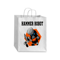 Hammer Robot Debie Paper Bag - 10 X 5 X 13 | Artistshot