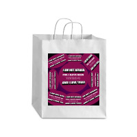 I Love Today Debie Paper Bag - 10 X 5 X 13 | Artistshot