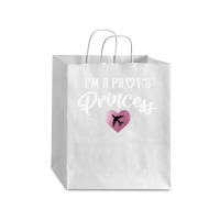 I'm A Pilot's Princess For Dark Debie Paper Bag - 10 X 5 X 13 | Artistshot