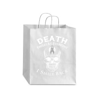 Diabetes Death Smiles At Everyone I Smile Back Debie Paper Bag - 10 X 5 X 13 | Artistshot