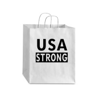 Usa Strong Debie Paper Bag - 10 X 5 X 13 | Artistshot