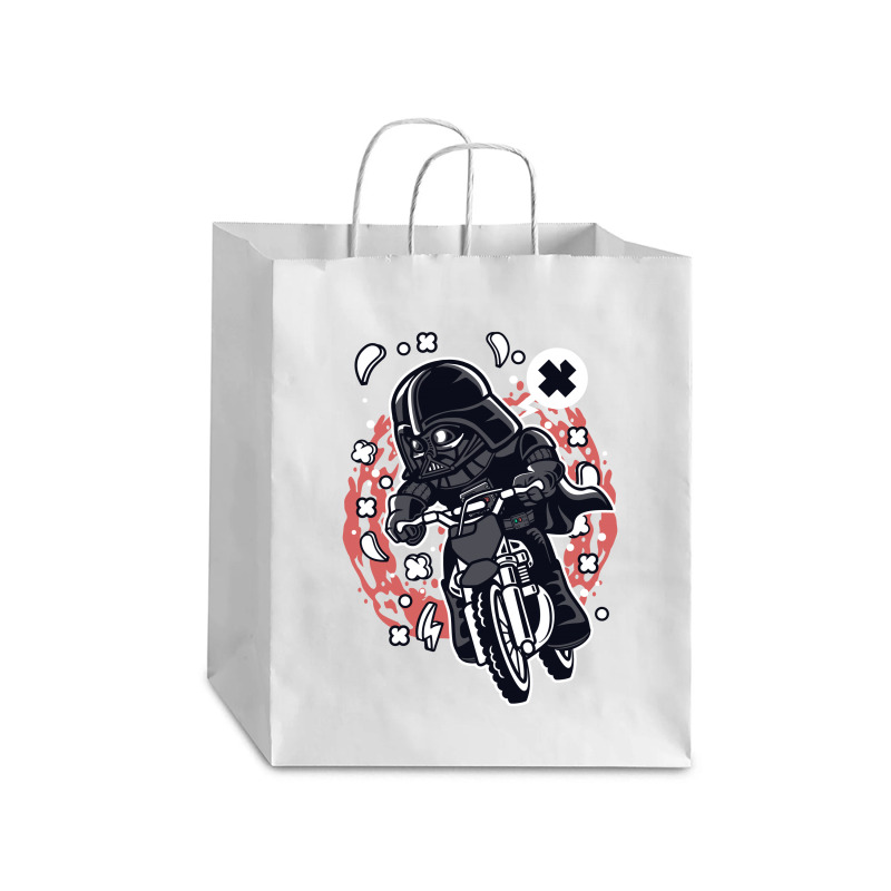 Vader Motocross Rider Debie Paper Bag - 10 X 5 X 13 | Artistshot