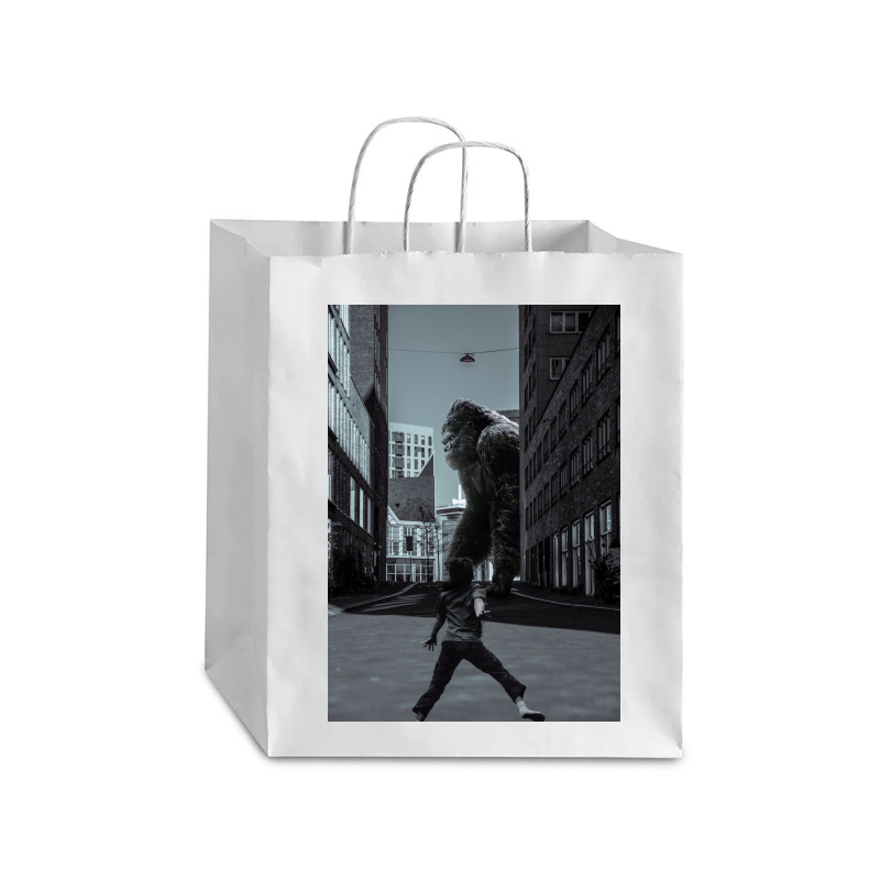 Gorilla Debie Paper Bag - 10 X 5 X 13 | Artistshot