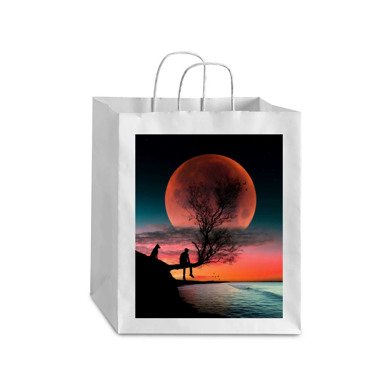 Moon Debie Paper Bag - 10 X 5 X 13 | Artistshot