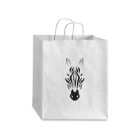 Zebra Debie Paper Bag - 10 X 5 X 13 | Artistshot