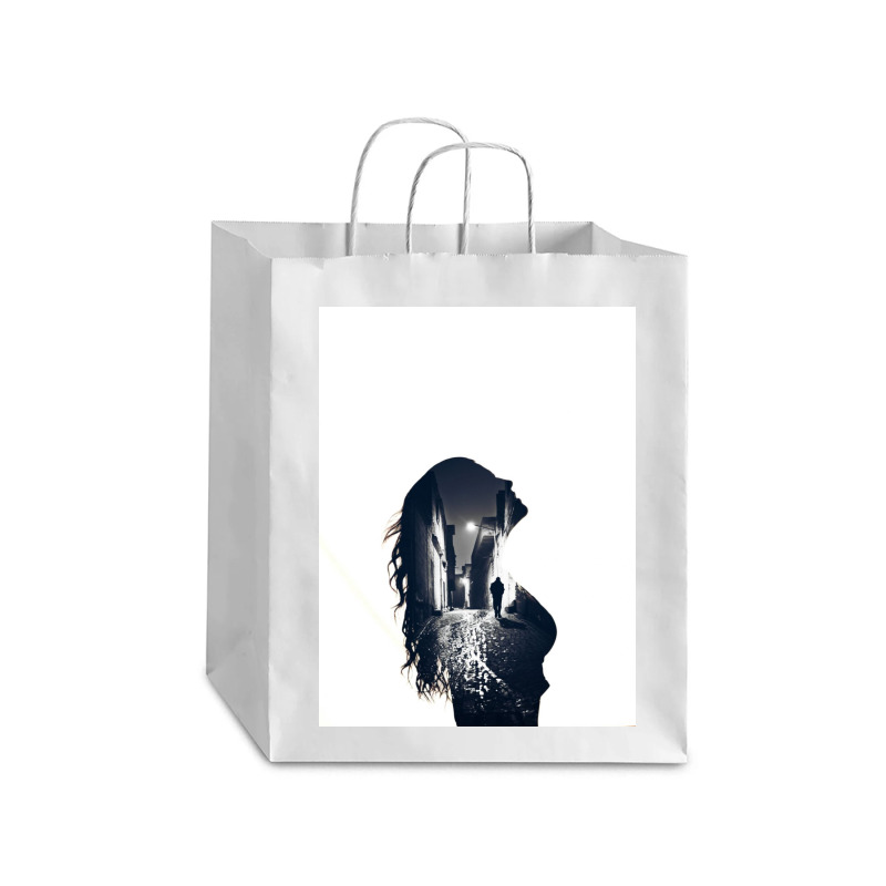 Girl Debie Paper Bag - 10 X 5 X 13 | Artistshot