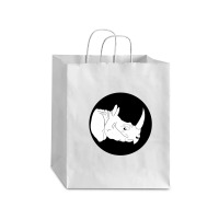 Rhino Debie Paper Bag - 10 X 5 X 13 | Artistshot