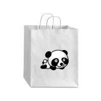 Panda Debie Paper Bag - 10 X 5 X 13 | Artistshot