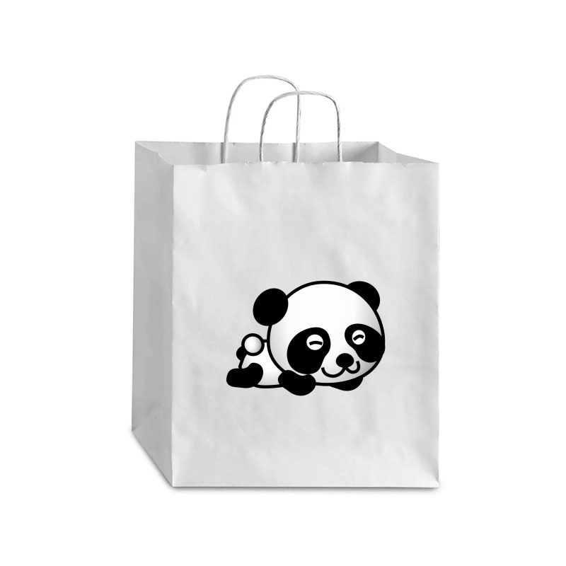 Panda Debie Paper Bag - 10 X 5 X 13 | Artistshot