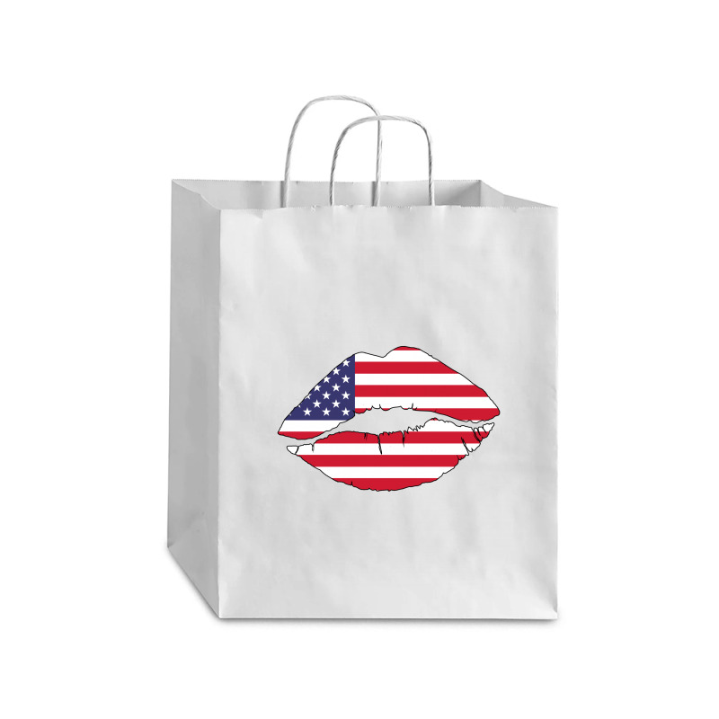 American Lip Debie Paper Bag - 10 X 5 X 13 | Artistshot