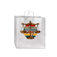 Libra Jumbo Paper Bag - 18 X 7 X 18 3/4 | Artistshot