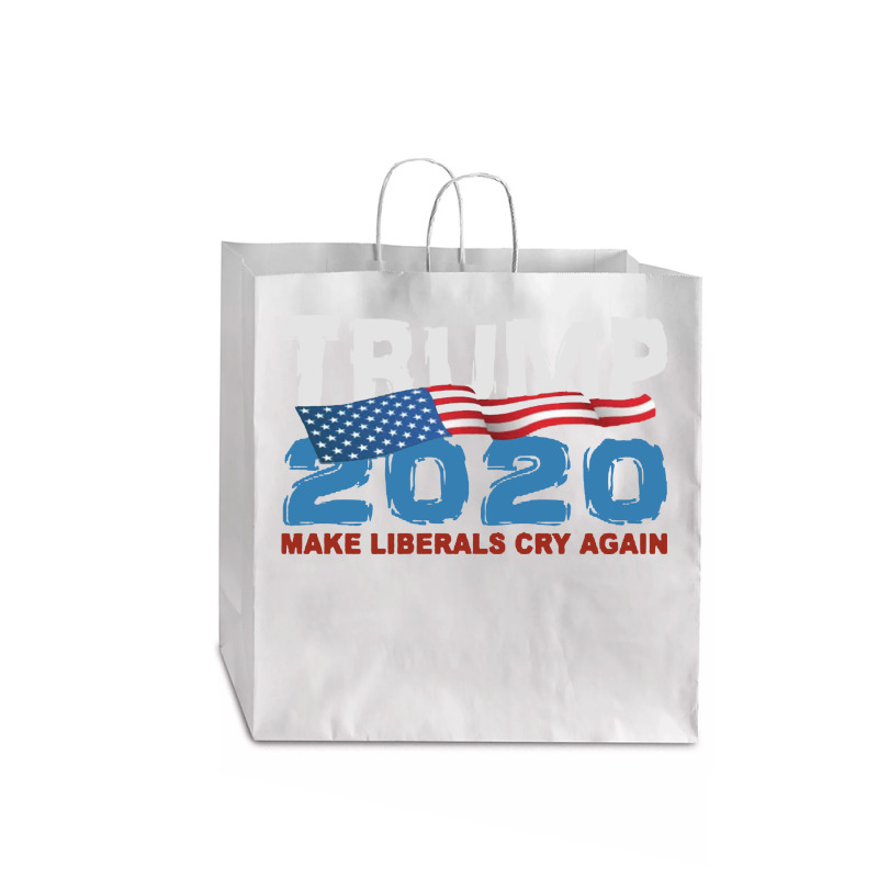 Trump 2020 Funny Jumbo Paper Bag - 18 X 7 X 18 3/4 | Artistshot