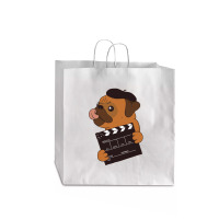 Pug Director Jumbo Paper Bag - 18 X 7 X 18 3/4 | Artistshot