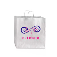 #eye Haluetion T Shirt Design (spreadshirt).png Jumbo Paper Bag - 18 X 7 X 18 3/4 | Artistshot