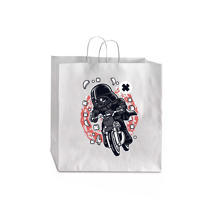 Vader Motocross Rider Jumbo Paper Bag - 18 X 7 X 18 3/4 | Artistshot