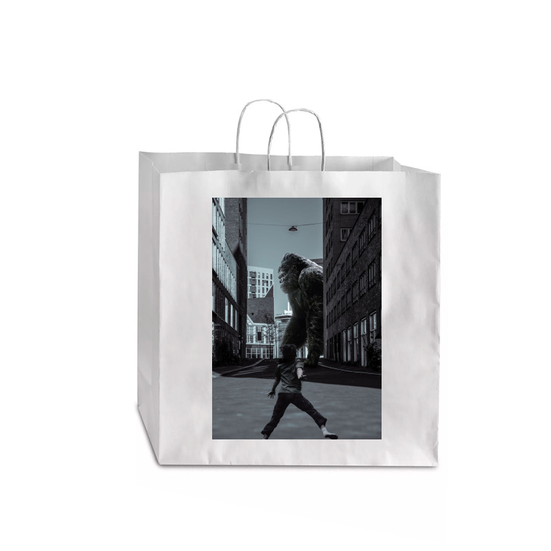 Gorilla Jumbo Paper Bag - 18 X 7 X 18 3/4 | Artistshot