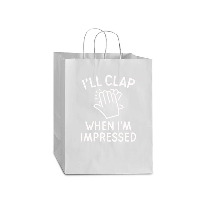 Impressed Funny Mart Paper Bag -13 X 7 X 17 | Artistshot