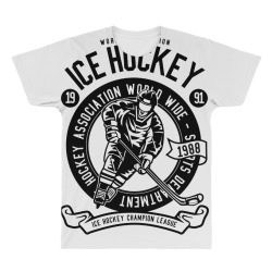 ice hockey All Over Men's T-shirt | Artistshot