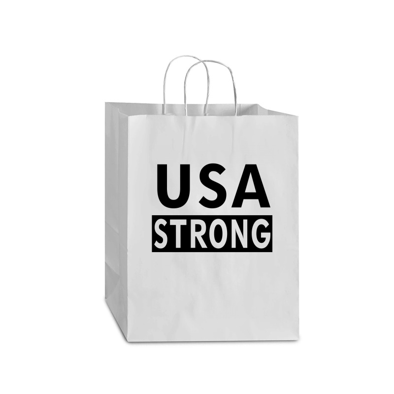 Usa Strong Mart Paper Bag -13 X 7 X 17 | Artistshot