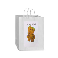 Groot Add Your Name Mart Paper Bag -13 X 7 X 17 | Artistshot