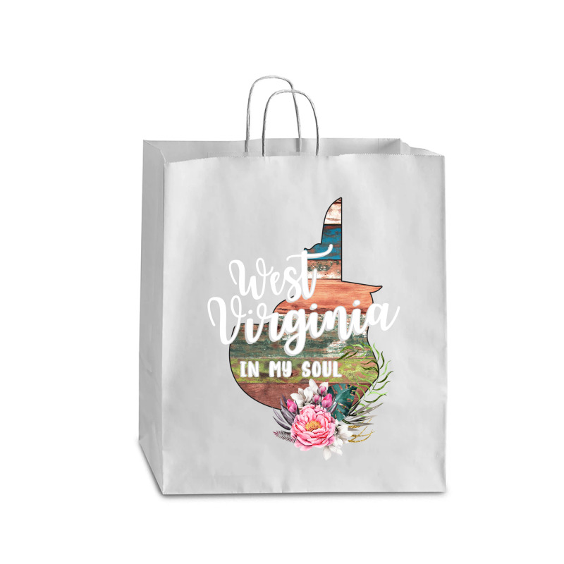 West Virginia In My Soul Queen Paper Bag - 16 X 6 X 19 1/4 | Artistshot