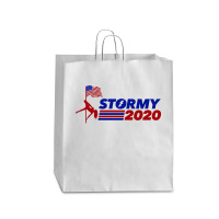 Stormy 2020   Stormy Daniels Anti Trump Queen Paper Bag - 16 X 6 X 19 1/4 | Artistshot