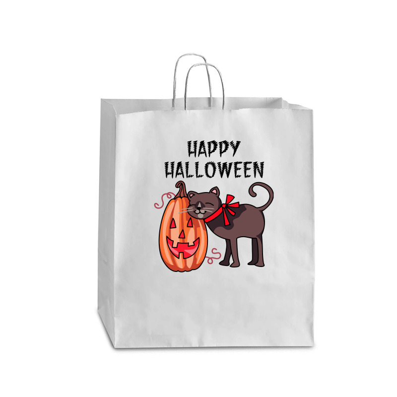 Funny Pump And Paw Halloween Queen Paper Bag - 16 X 6 X 19 1/4 | Artistshot