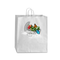 I Love My Husband To The Moon And Back Queen Paper Bag - 16 X 6 X 19 1/4 | Artistshot