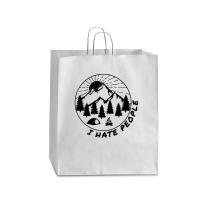 I Hate People Funny Camping Introvert Queen Paper Bag - 16 X 6 X 19 1/4 | Artistshot