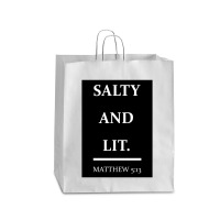 Salty And Lit Queen Paper Bag - 16 X 6 X 19 1/4 | Artistshot