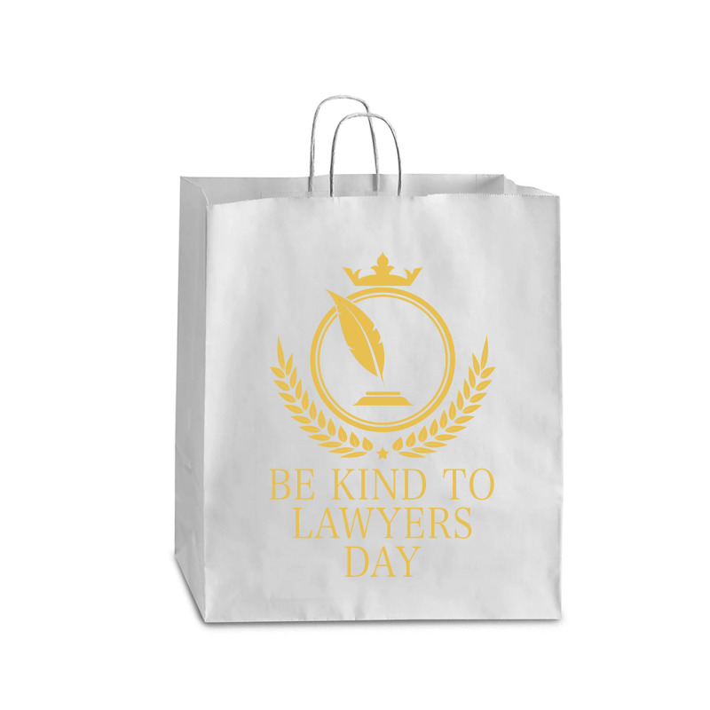 Be Kind To Lawyers Day Queen Paper Bag - 16 X 6 X 19 1/4 | Artistshot