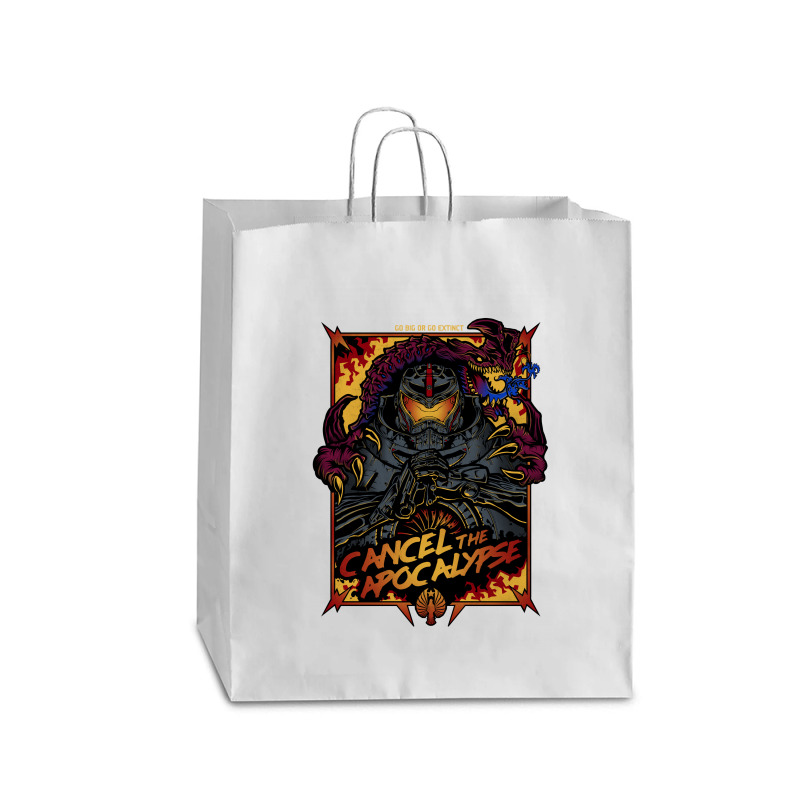 Cancel The Apocalypse Queen Paper Bag - 16 x 6 x 19 1/4 by Fearcheck | Artistshot