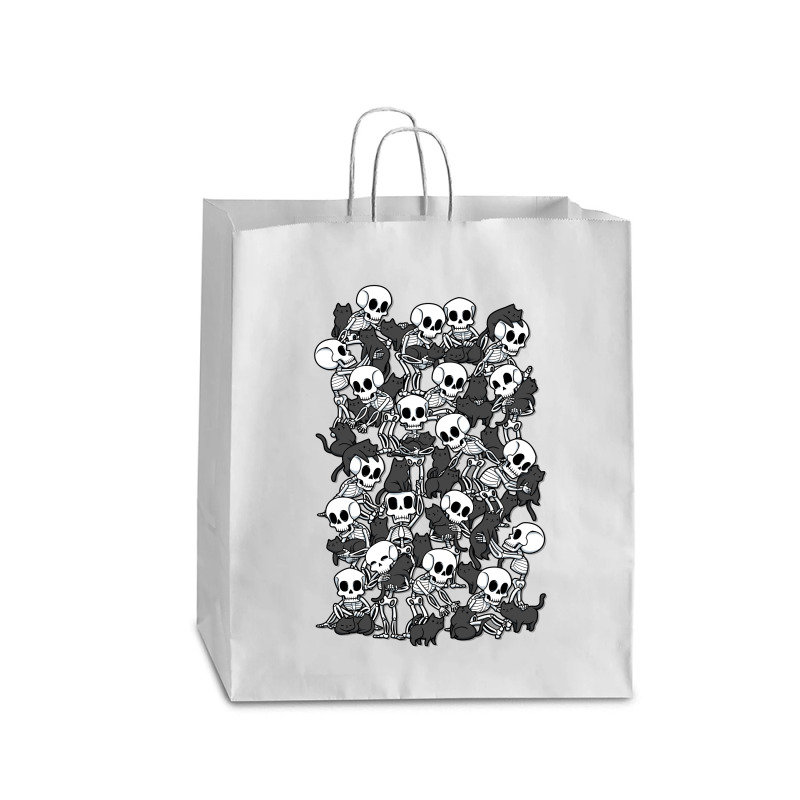 Cat Skull Party Queen Paper Bag - 16 X 6 X 19 1/4 | Artistshot