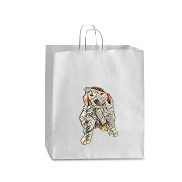 Golden Retriever Puppy Wearin Queen Paper Bag - 16 X 6 X 19 1/4 | Artistshot